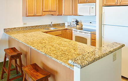 Aston Kaanapali Shores - Standard Suite Kitchen